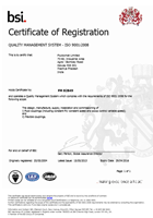 ISO 45001 certificate